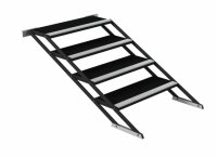 Global Truss GT Stage Deck Treppe, 60-100cm, schwarz
