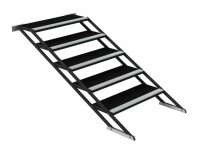 Global Truss GT Stage Deck Treppe, 80-140cm, schwarz